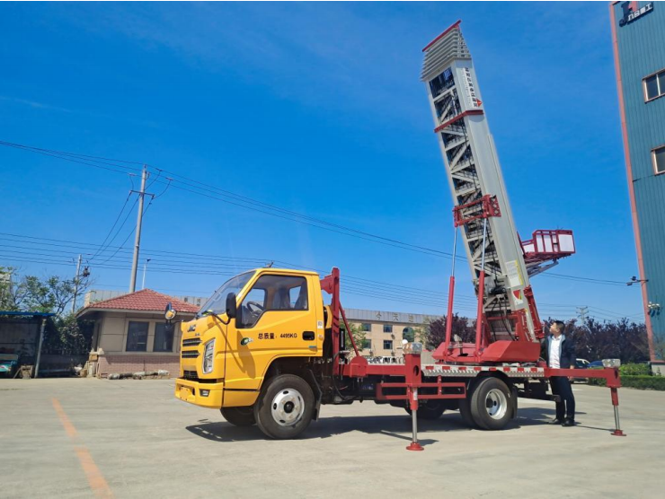 淄博淄川常年租赁32米云梯车